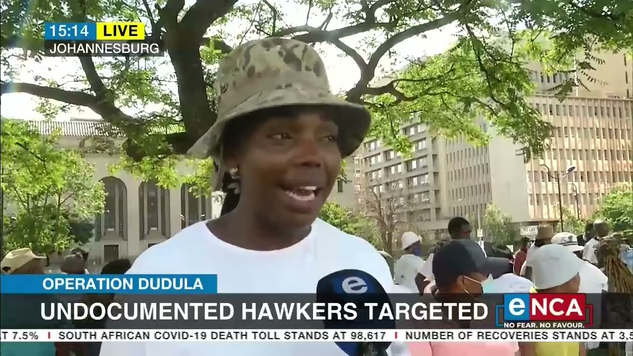 Operation Dudula continues its 'clean up' operation in the Joburg CBD
