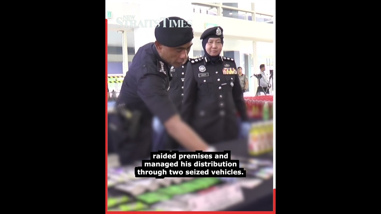 KL cops bust 24 hour drug distribution service with RM1 million seizure