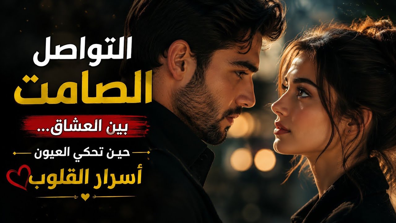 التواصل الصامت بين العشاق… حين تحكي العيون أسرار القلوب ! #اسعي_للتميز