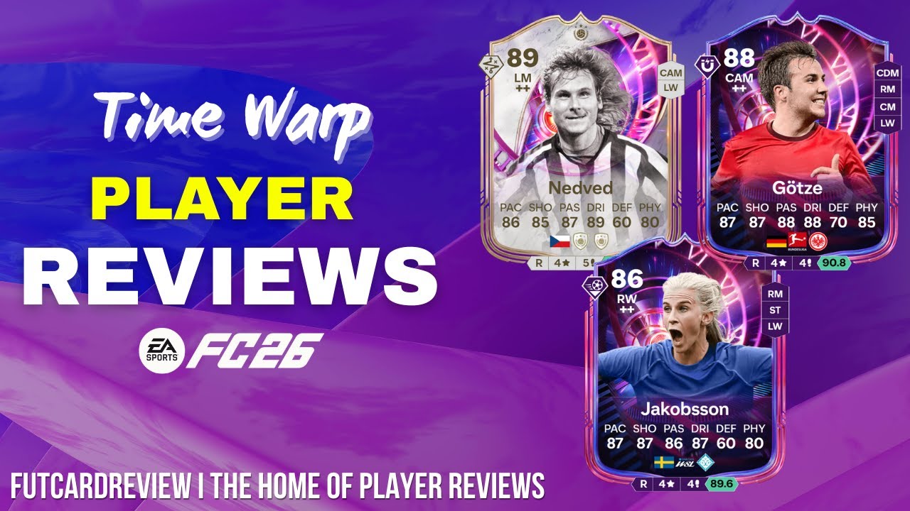 ONLY 18K?! 😳🔥 Time Warp Jakobsson SBC, Playable Götze & Nedvěd Upgrade | FC 26
