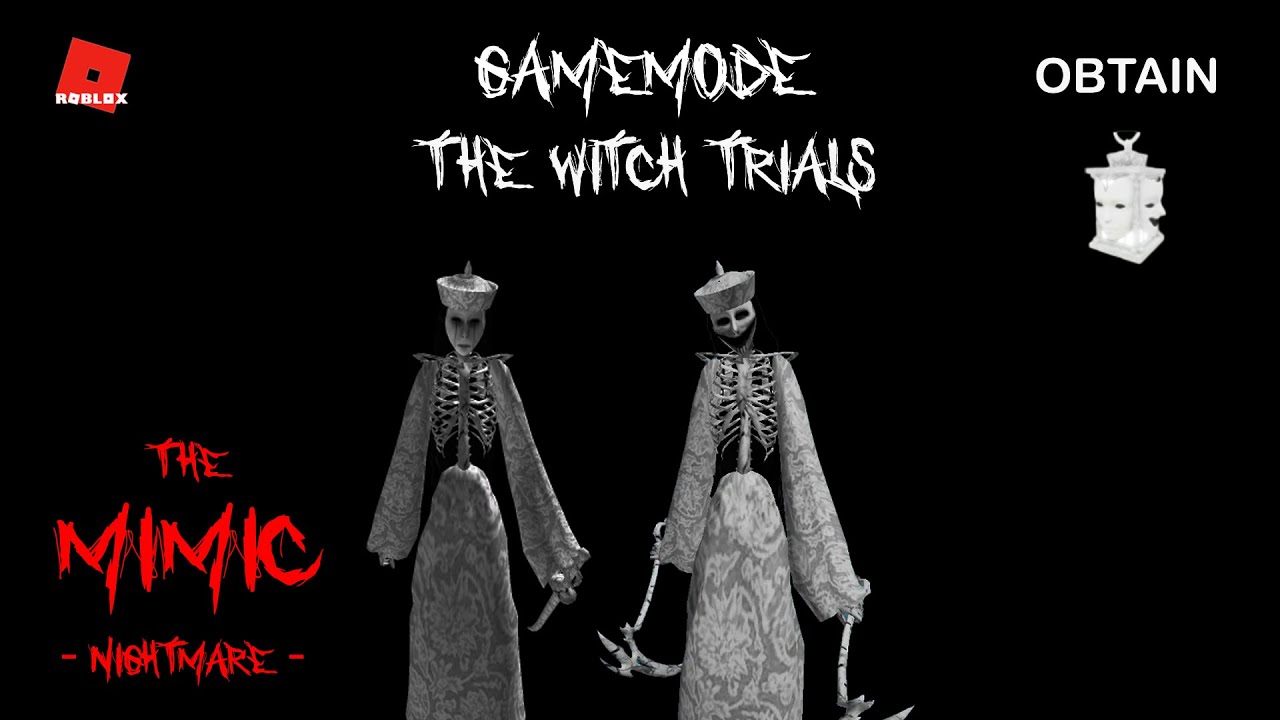 GAMEPLAY Roblox【The Mimic】The Witch Trials - Nightmare | Walkthrough【4K】