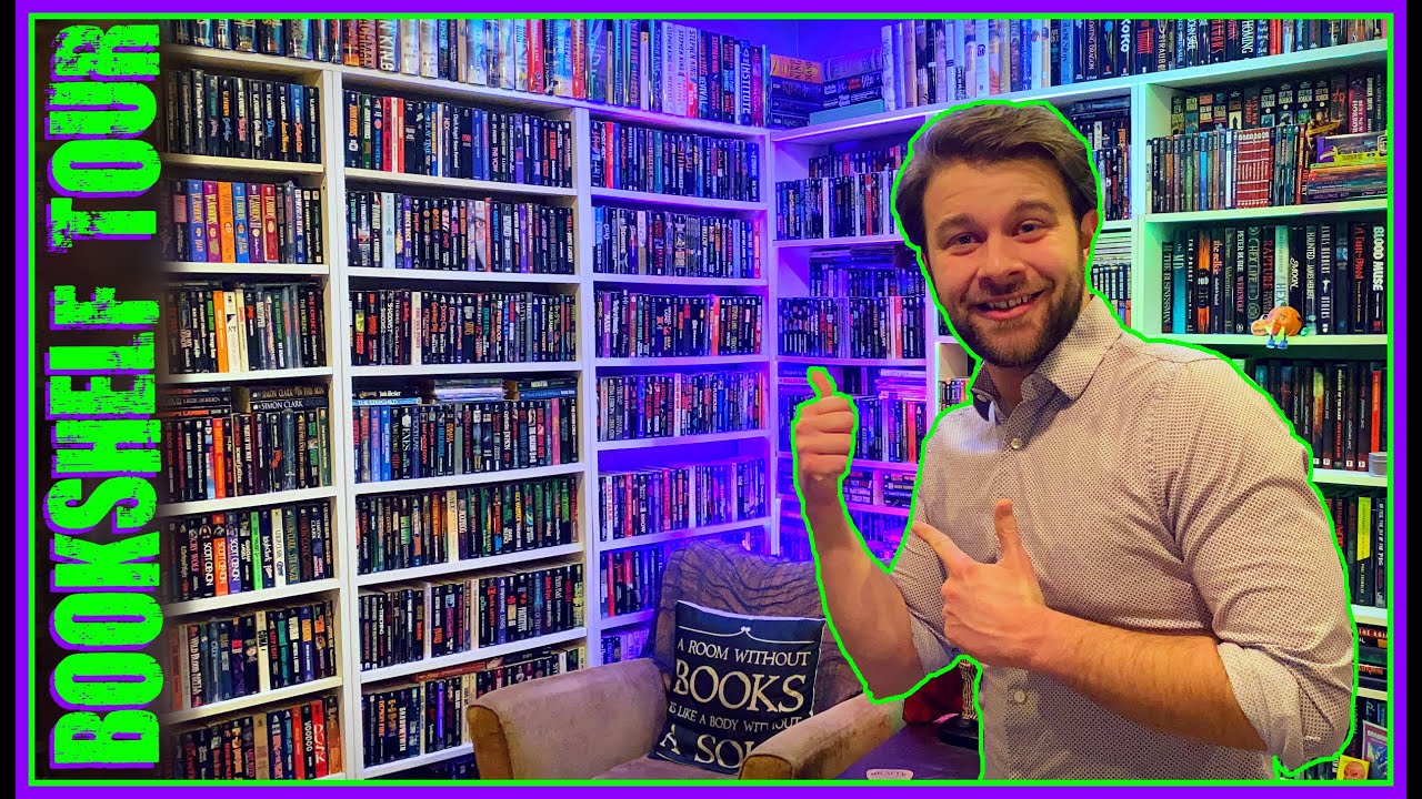 HORROR BOOKSHELF TOUR (Pt. 2) // 2021