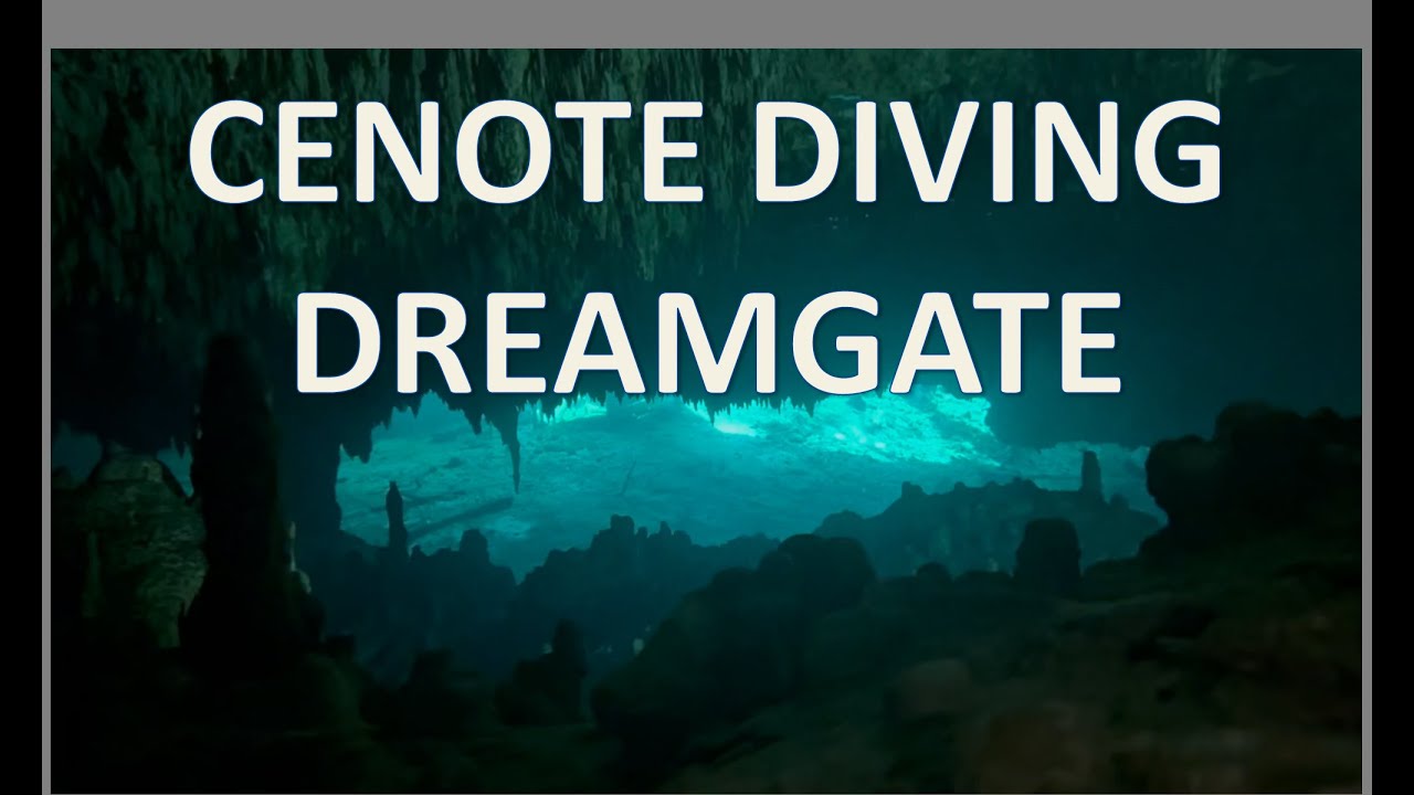 Cenote Diving DREAMGATE– Spectacular Cavern Dive near Tulum. Buceo en Cenotes con Diving Reality