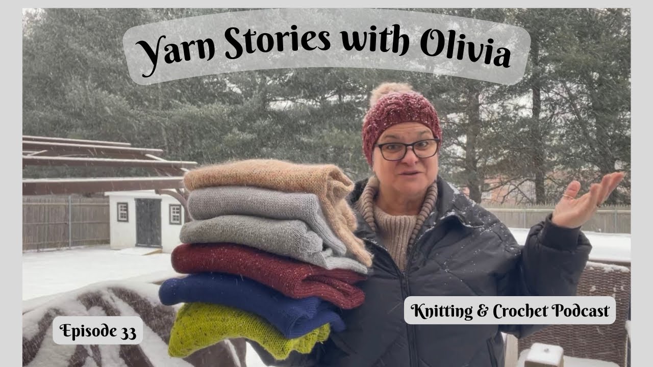 Giving your hand knit wool sweaters a snow shower & does it work? | Episode 33 