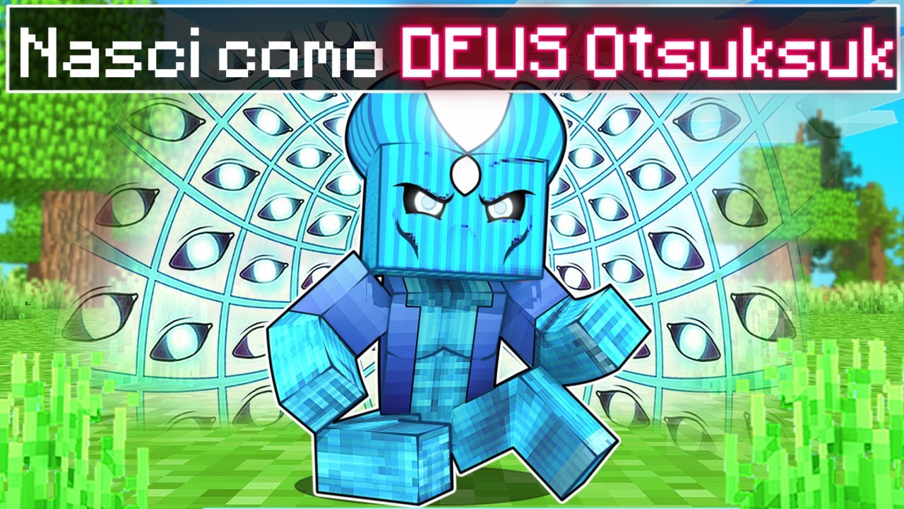 NASCI como dEUS OTSUTSUKI no NARUTO MINECRAFT