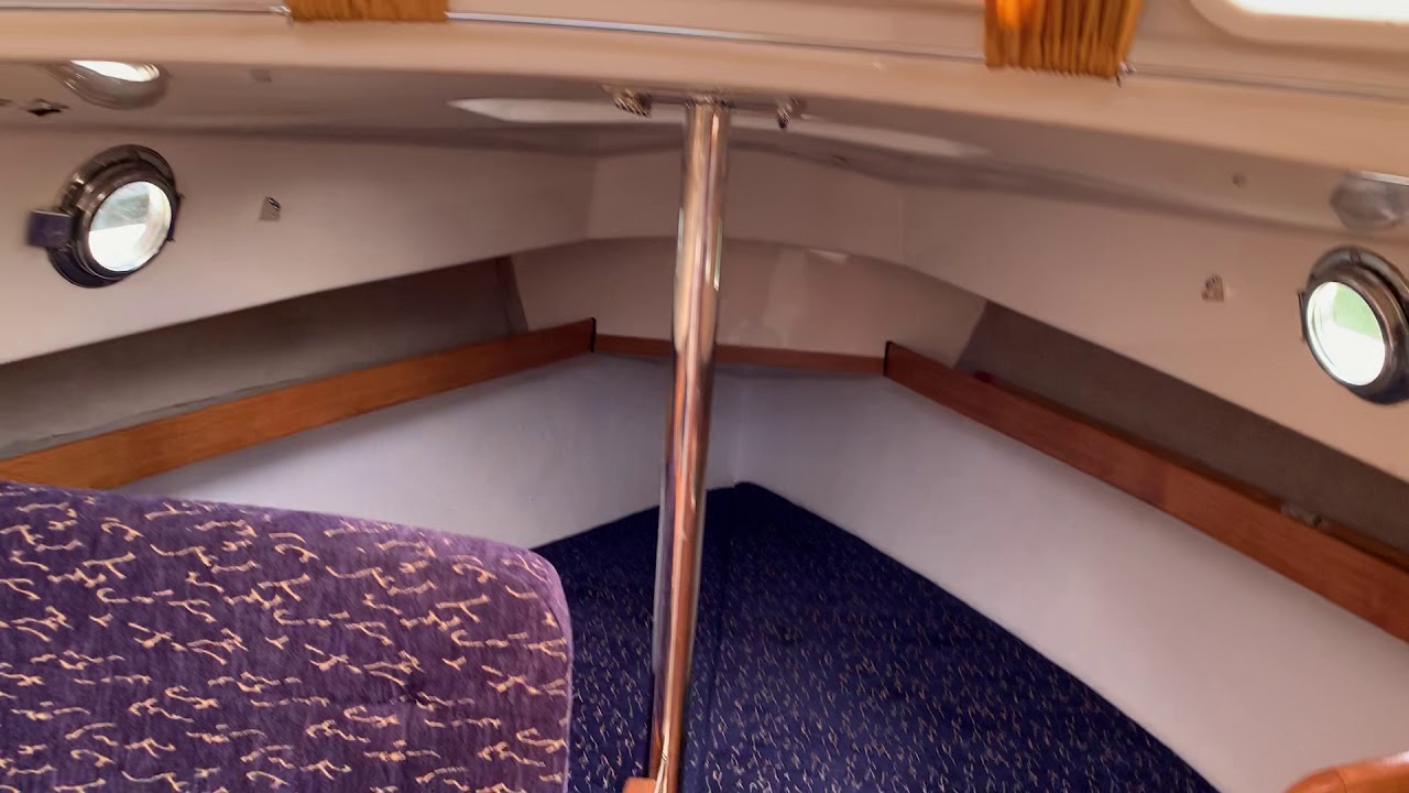 Kajuitsloep Haber 660, binnenkant kajuitsloep video