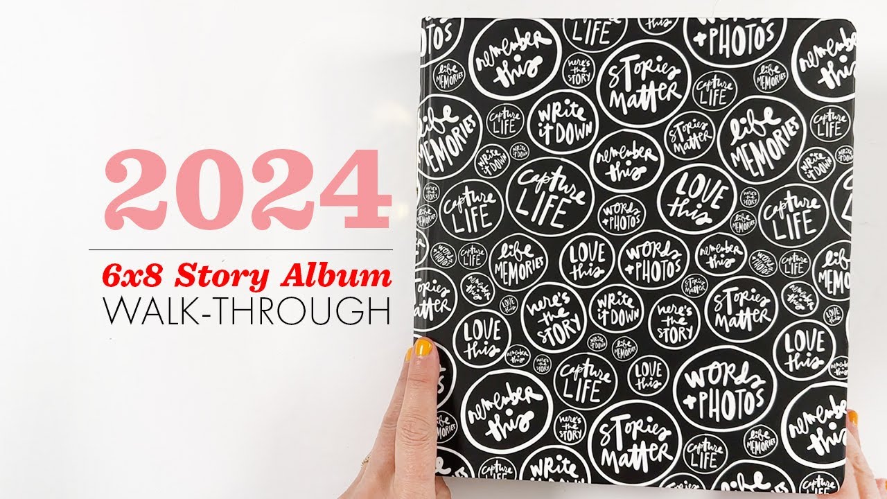 6x8 Scrapbook Album | 2024