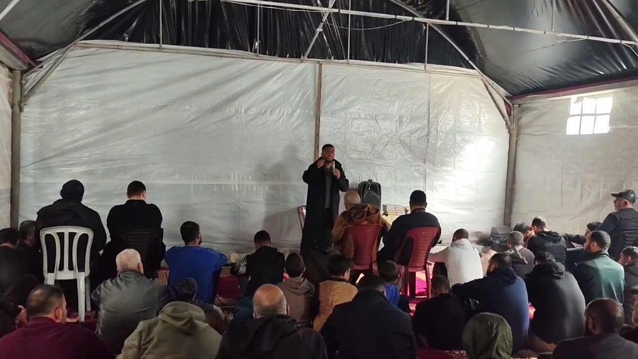 خطبة الجمعة في مصلى اولياء الله بعنوان المسجد الأقصى قبلة المسلمين الأولى 