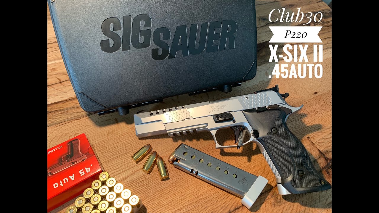 Unboxing Club30 P220 X-Six II .45Auto Sig Sauer