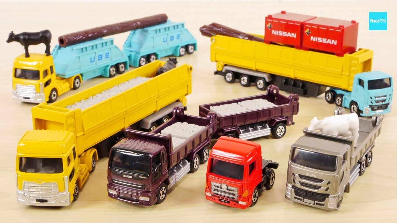 できないこと 新型トレーラーダンプ トミカ ／ Tomica Trailer dump