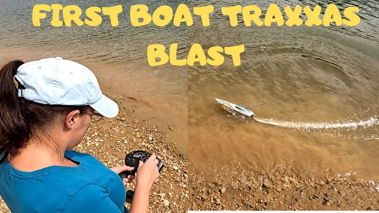 I Got A Boat!! Expanding My RC Lineup Traxxas Blast Review And Maiden Voyage