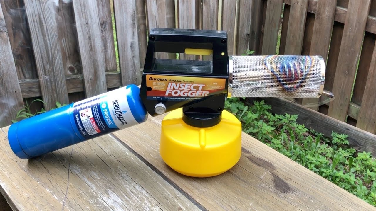 How to use Burgess 1443 Propane Insect Fogger