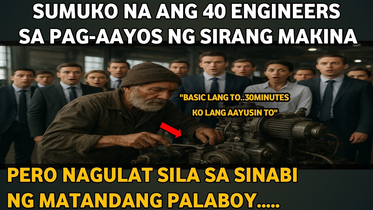 Matandang Pulubi na Minaliit., Dati palang Chief Engineer Sa Sikat Na Kompanya. gulat ang lahat!!
