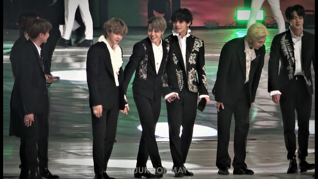 2019 MMA 멜론뮤직어워드 방탄소년단 BTS 엔딩 직캠