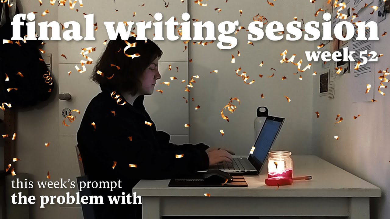 calm & immersive writing session ✨🖊️ ambient sounds + pomodoro timer
