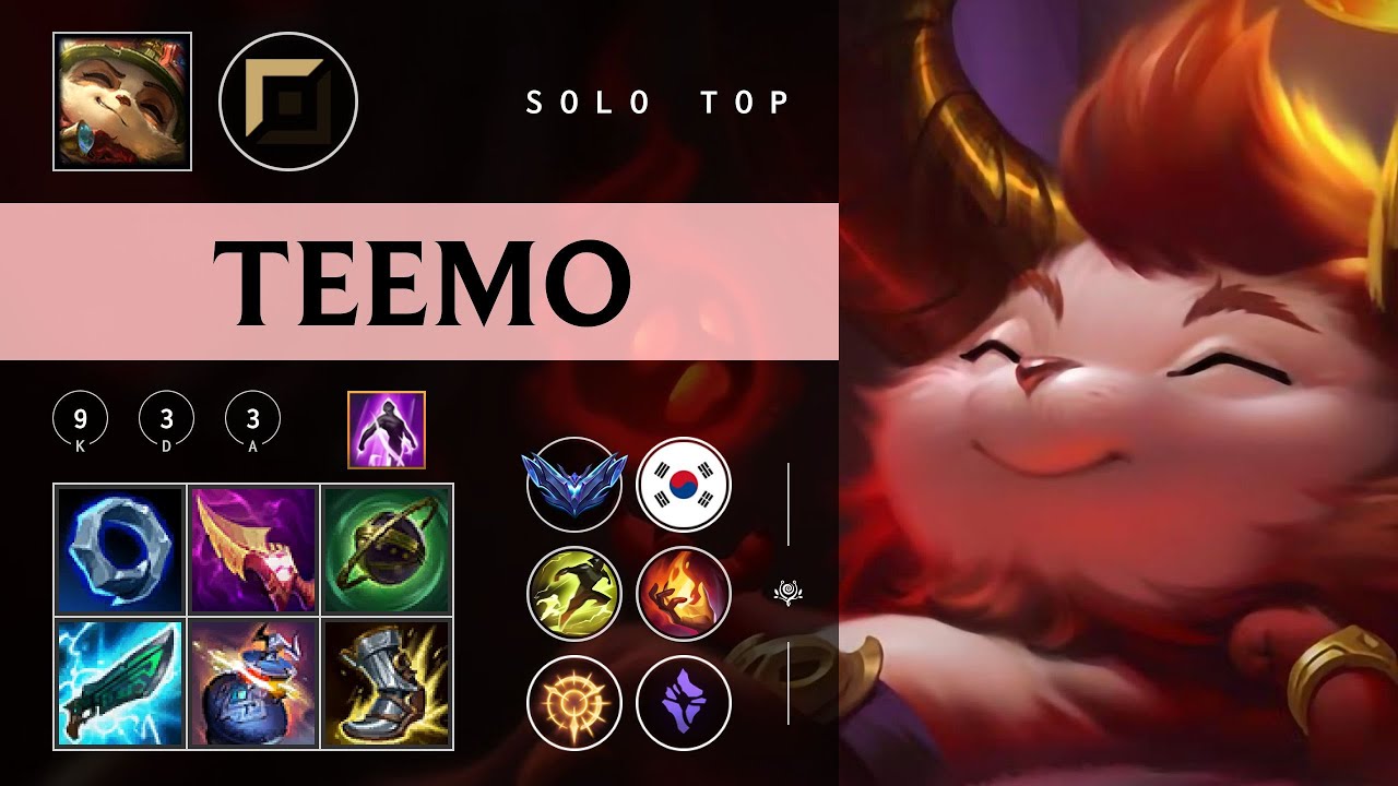 Teemo Top vs Dr. Mundo - KR Diamond Patch 26.02
