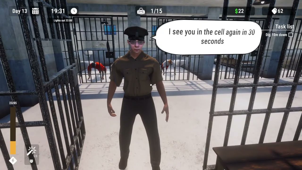 Prison Escape Simulator Dig Out Gameplay Part 2 1080P 60FTS
