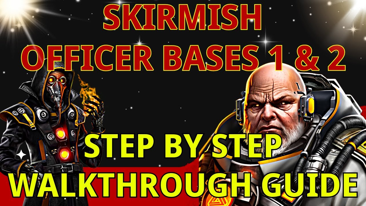 War Commander: Officer 1 & 2 (Step By Step Walkthrough Guide)