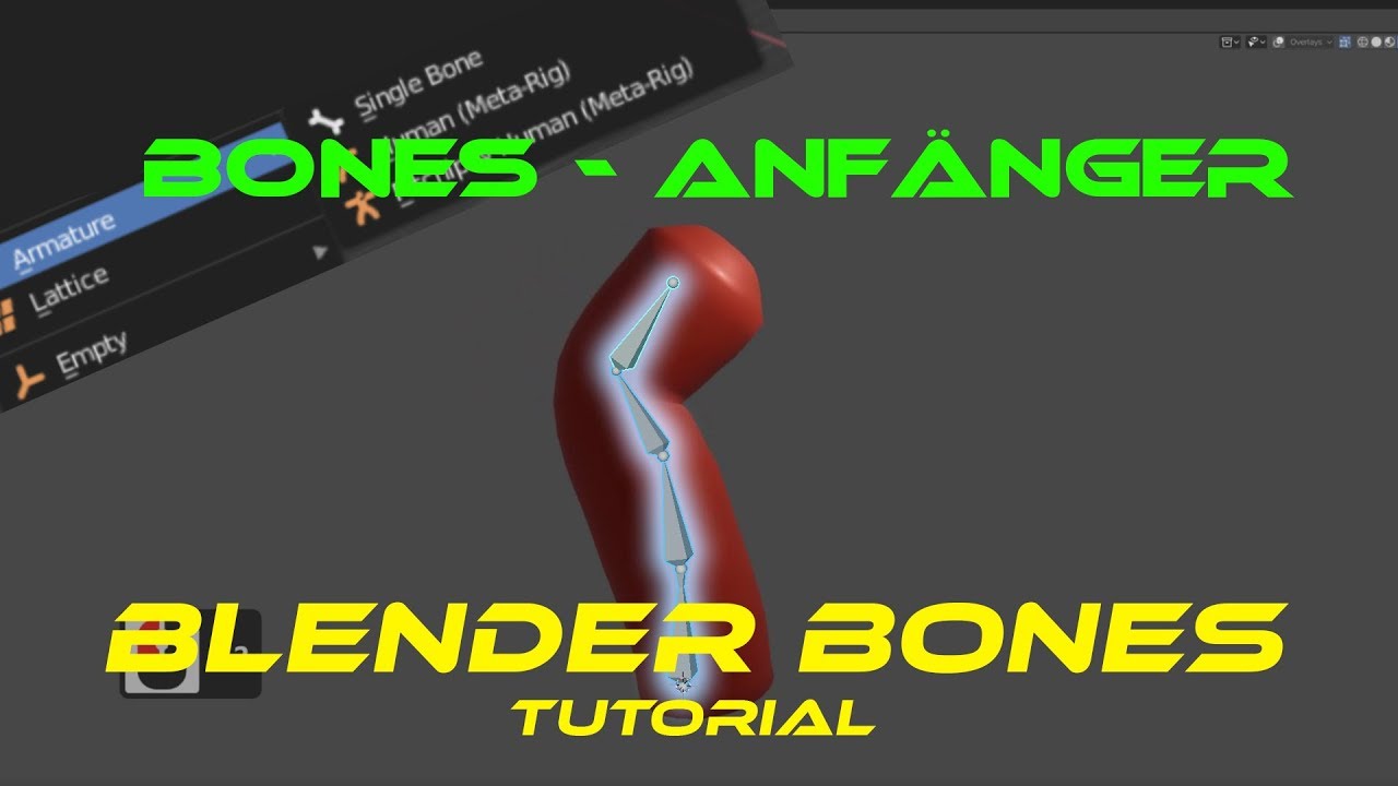 Blender-Tutorial - Einführung in das Riggen mit Bones