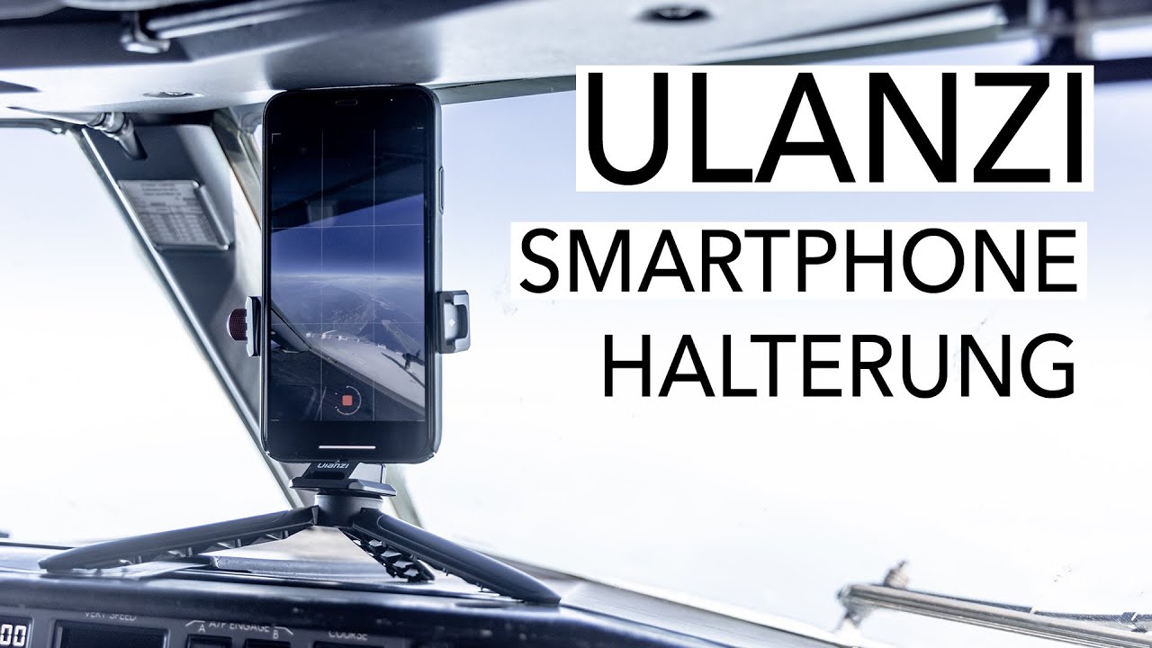 ULANZI 360-grad Smartphone-Halterung mit Mini-Stativ | vielseitig und stabil [4K]