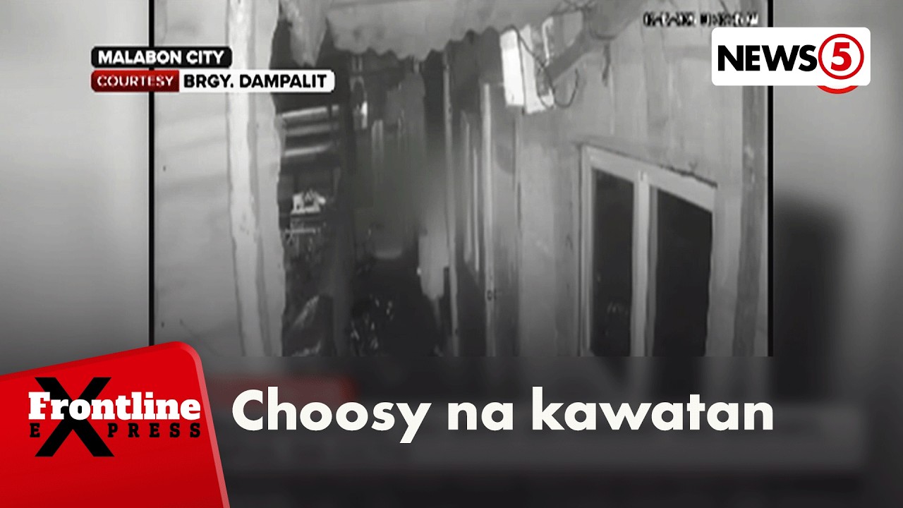 Pagnanakaw ng bike sa harap ng bahay, sapul sa CCTV | Frontline Express