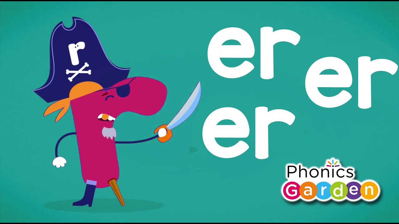 Bossy R Pirate | ER | Phonics Garden