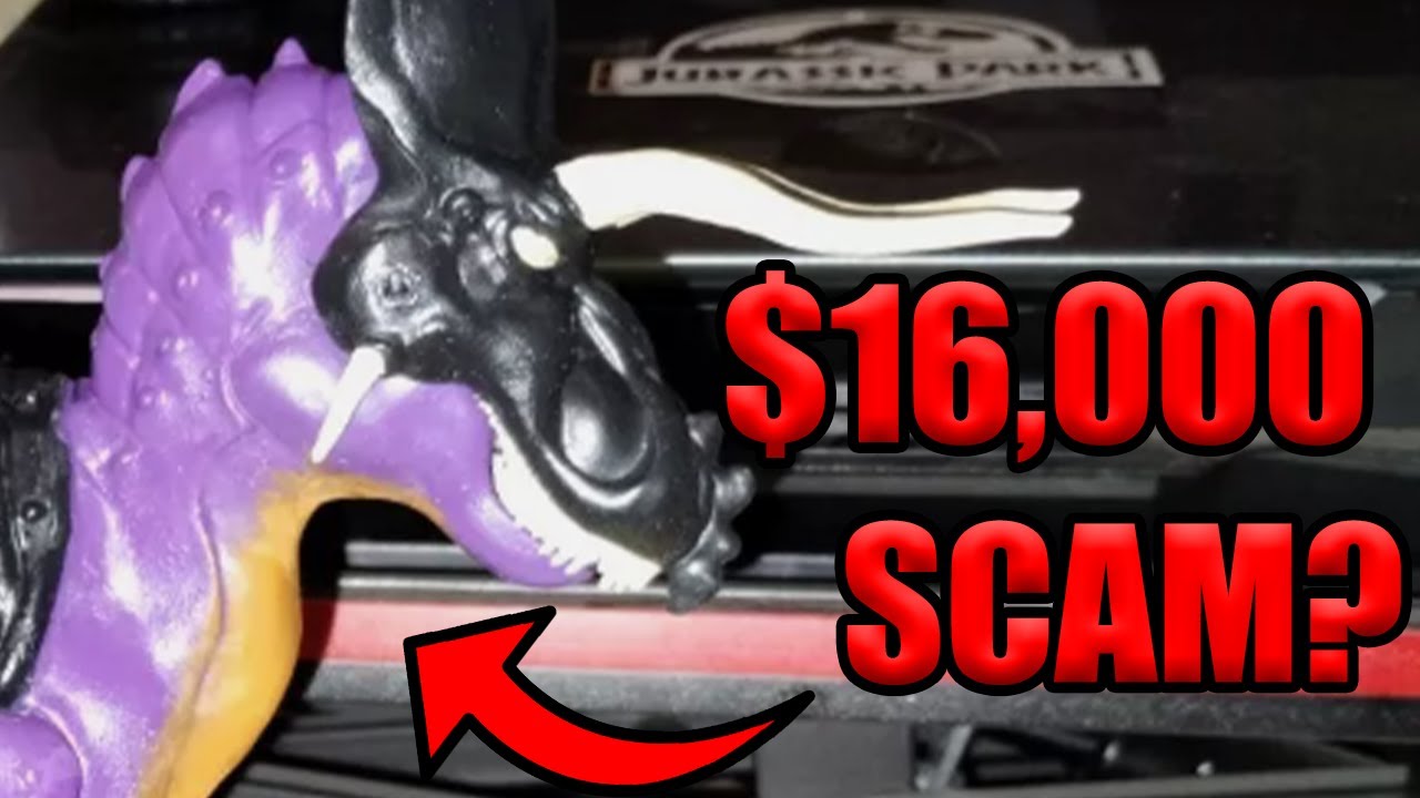 Almost got away with this scam? not on my watch. Jurassic fraud 2