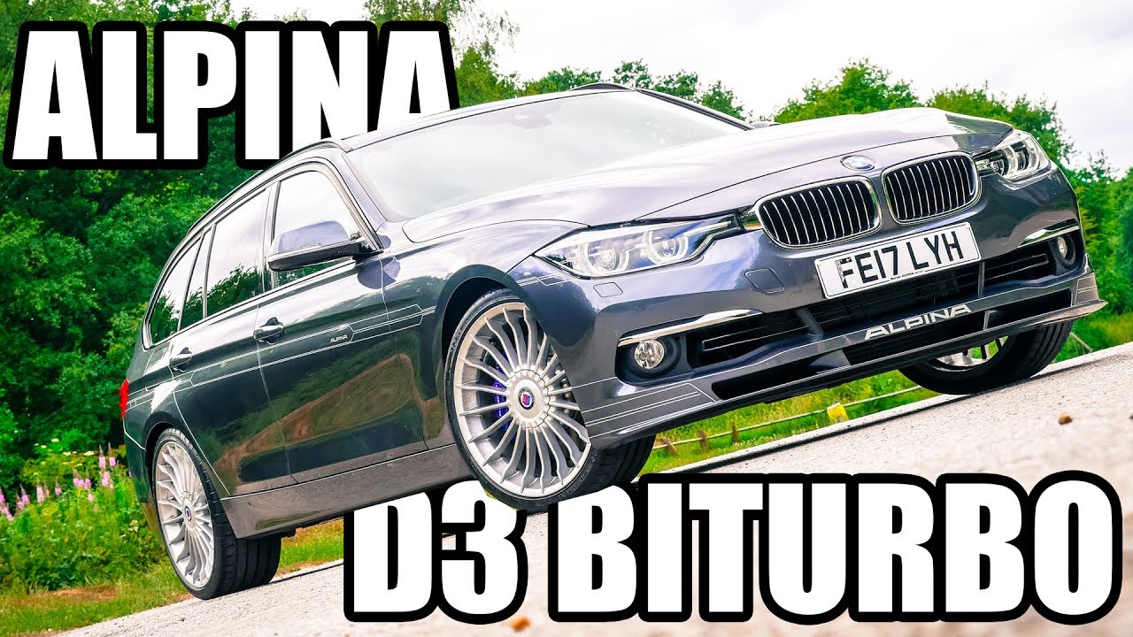 Joe Achilles & a Alpina D3 BI TURBO Touring 0-60 Diesel Acceleration Review - BMW M3 Brutal Brother