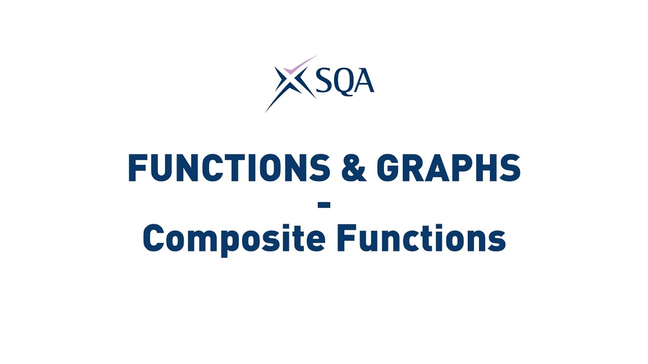(SQA Higher) Functions & Graphs: Composite Functions