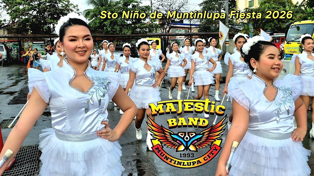 Majestic Band | Sto Niño de Muntinlupa Fiesta 2026 | Parade 