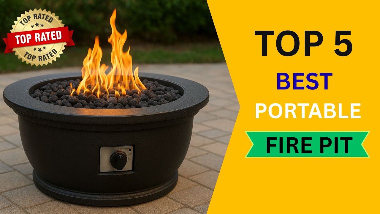 ✅ Best Portable Propane Fire Pits 2025 (Buying Guide)
