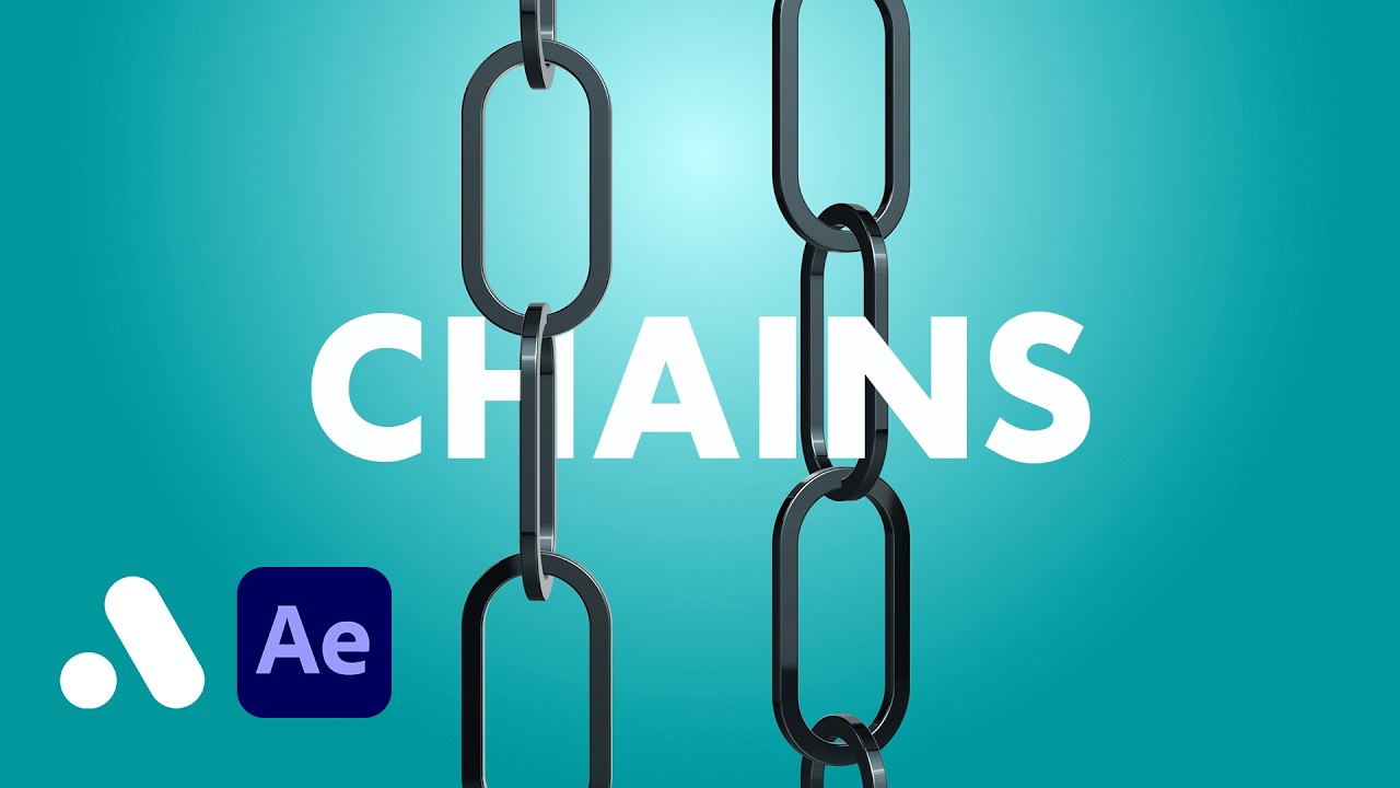 Create a Cool 3D Chain Animation in After Effects (No plugins)
