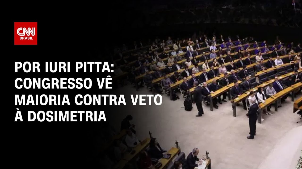 Congresso vê maioria para derrubar veto da dosimetria, diz pesquisa | CNN 360º