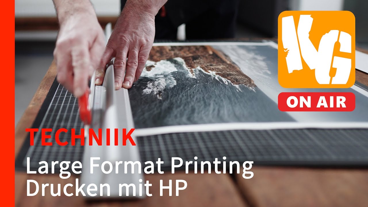 Large Format Printing - Gro&szlig;formatdruck mit HP 📺📷 ON AIR TECHNIK 📷📺 Krolop&Gerst