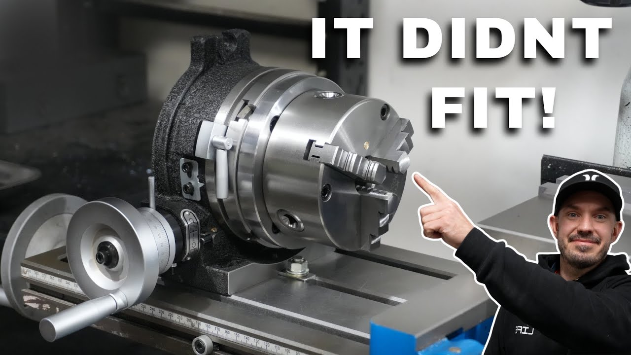 My New Rotary Table Didn’t Fit… Here’s How I Fixed It