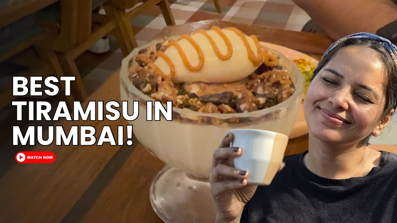 Tried Coffee Rasgulla Tiramisu | desserts places in Mumbai | Kalaghoda | food | Titeekshaa Tawde