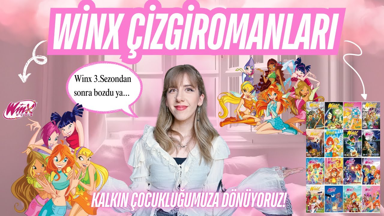 Winx Çizgromanları Geldi Kalkın!