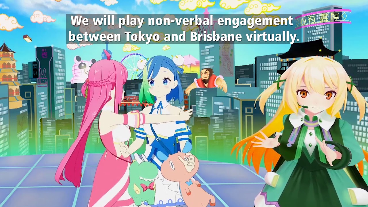 Teaser "Global Bidirectional Remote Haptic Live Entertainment by Virtual Beings" SIGGRAPH ASIA 2019