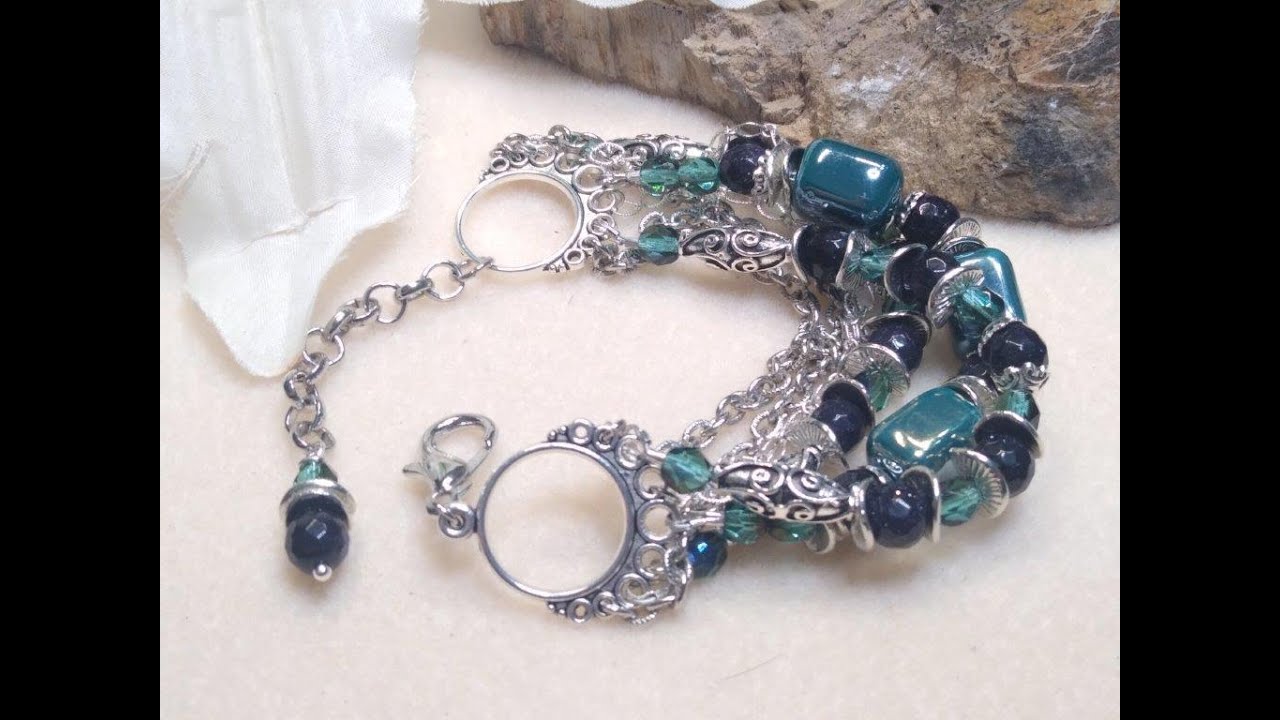 7 Strand Bracelet Tutorial Using Bargain Bead Box July 2021