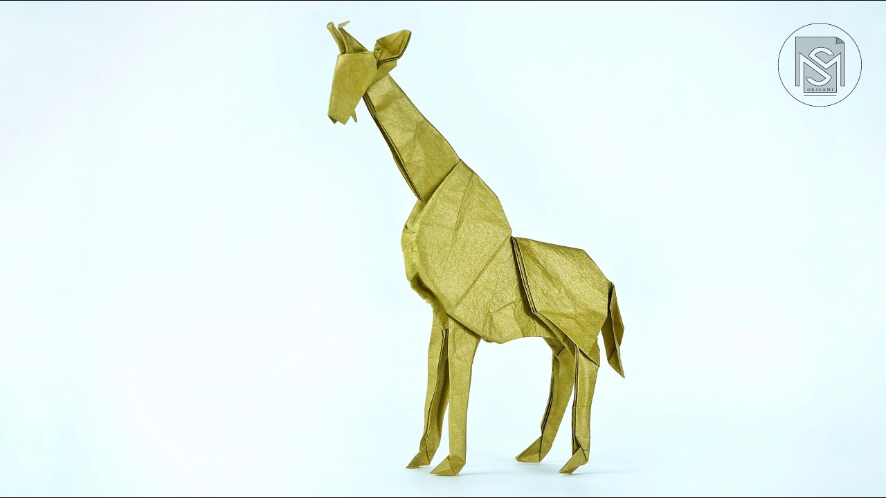 Origami Giraffe V1 | Sampreet Manna Origami