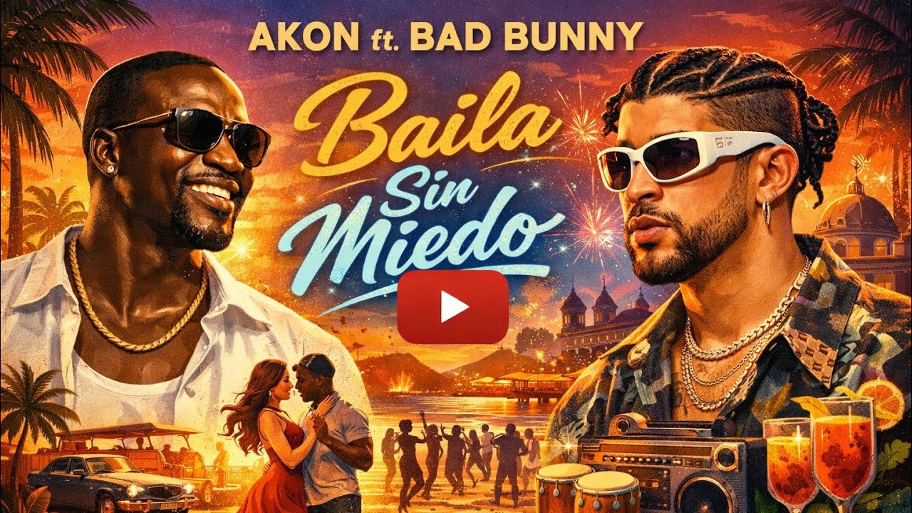 Akon ft Bad Bunny – Baila Sin Miedo (Official Music Video) [2026 Latin Anthem] 🔥