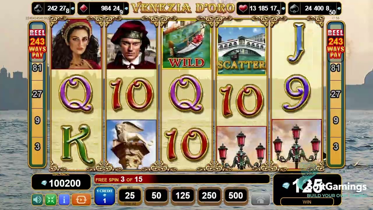 Amusnet Interactive - Venezia D'oro - Gameplay Demo