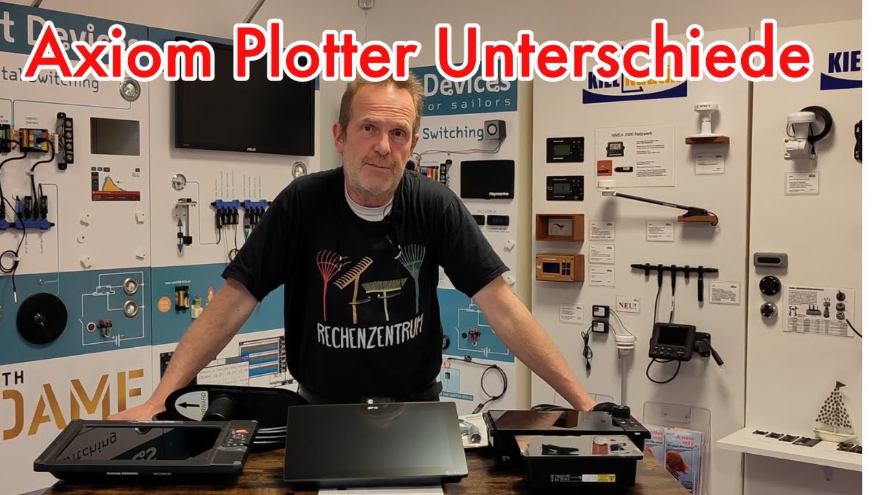 Die Unterschiede der Axiom Plotter von Raymarine | von Busse Yachtshop