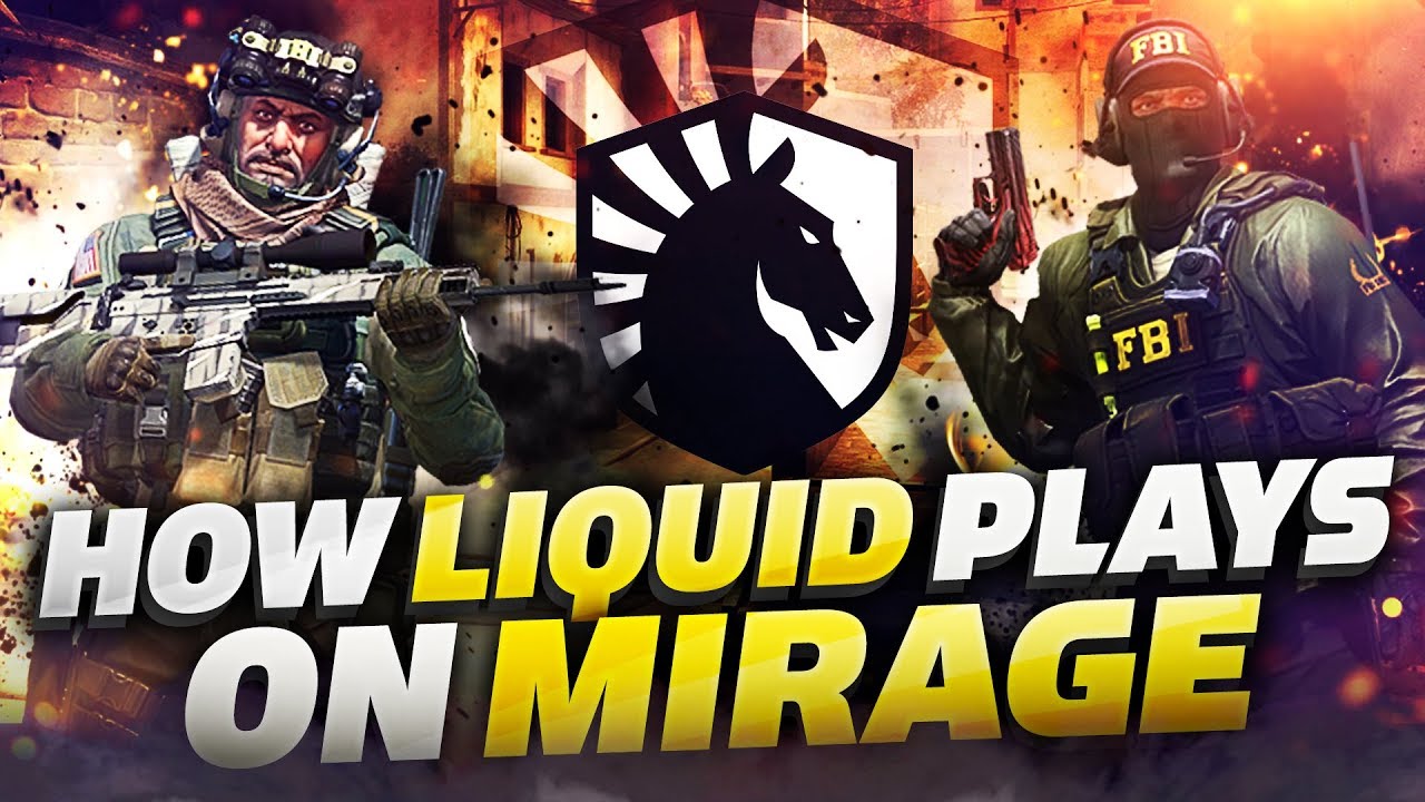 Как Играют Team Liquid на Mirage за Атаку