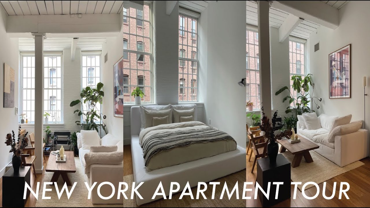 MY NEW YORK APARTMENT TOUR | 1 BEDROOM IN BROOKLYN