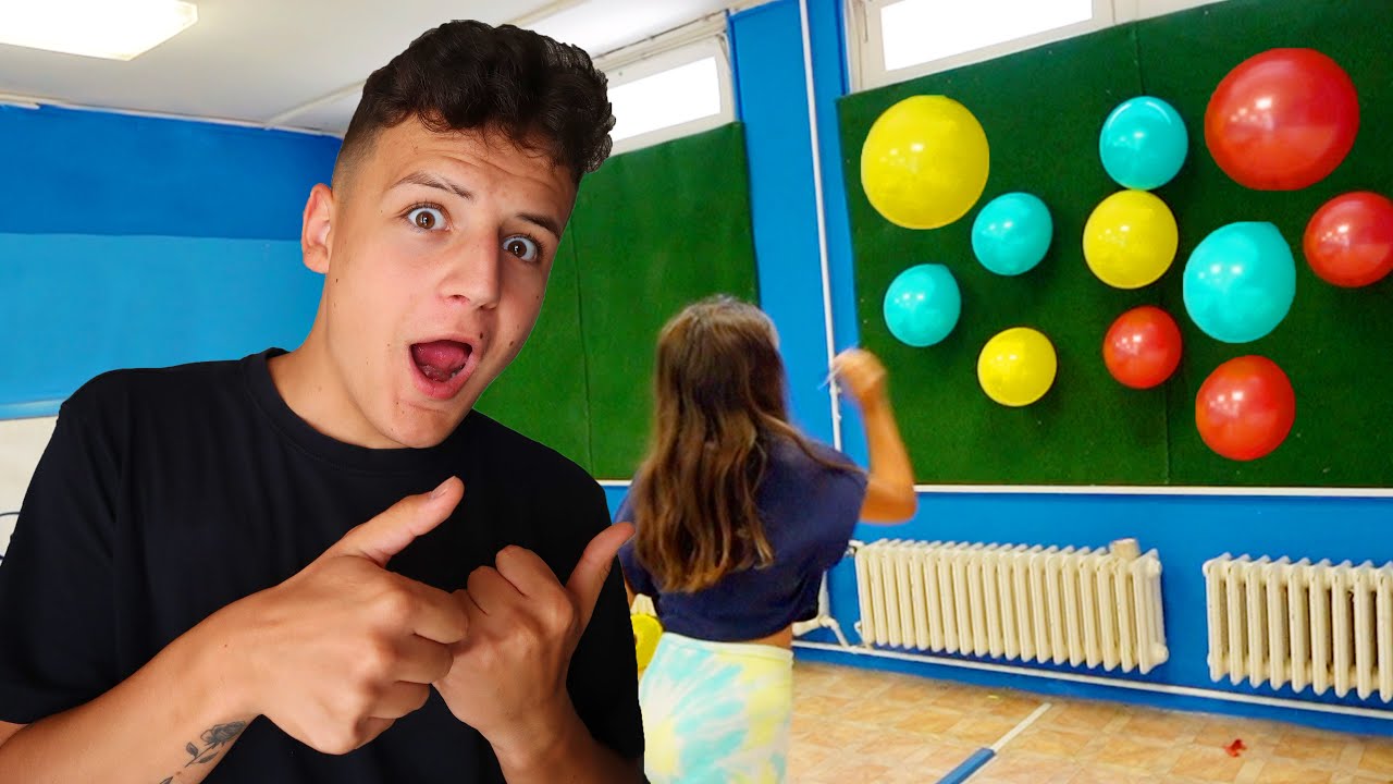 PUKKASZD KI ÉS CSINÁLD MEG A KIHÍVÁST! 🎈 (lufi darts)