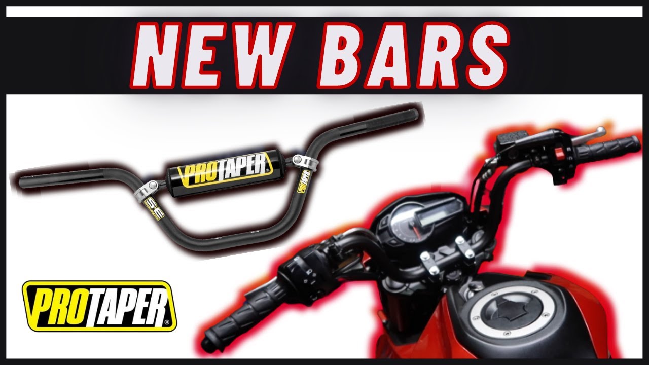 Установка и тест-драйв руля Kawasaki Z125 Pro Taper XR50