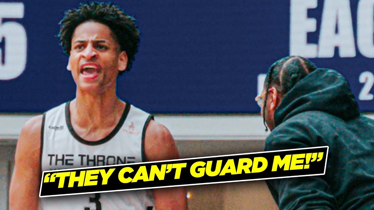 Kiyan Anthony Is CRACKED | Drops 25 Points & Earns MVP In Front Of Melo!
