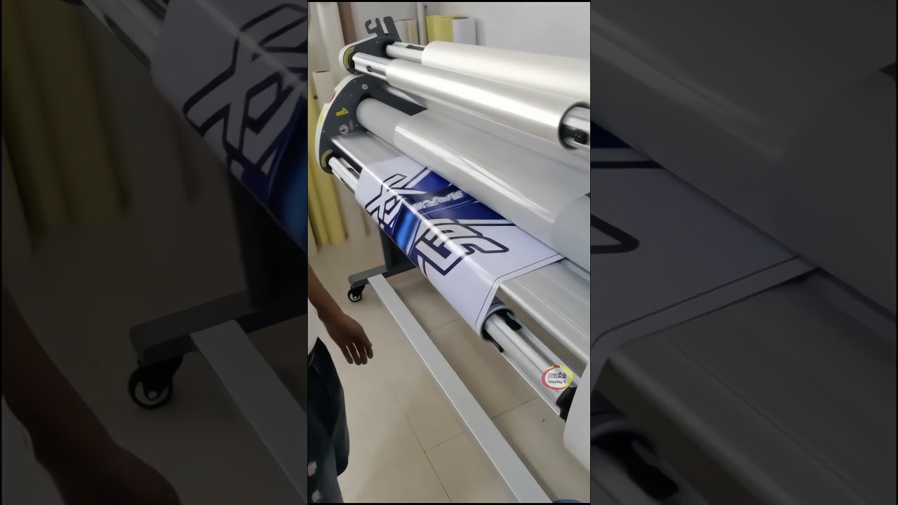Automatic Vinyl Photo Laminating Roller Hot Laminator 1.6m