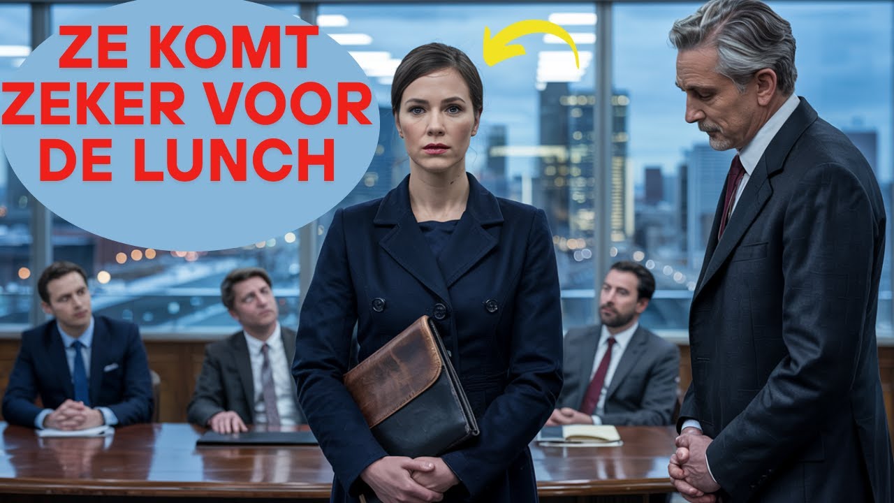 Ze werd vernederd tijdens het sollicitatiegesprek… tot de CEO haar “Mevrouw de Voorzitter” noemde
